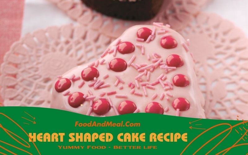 Heart Shaped Cake Recipe