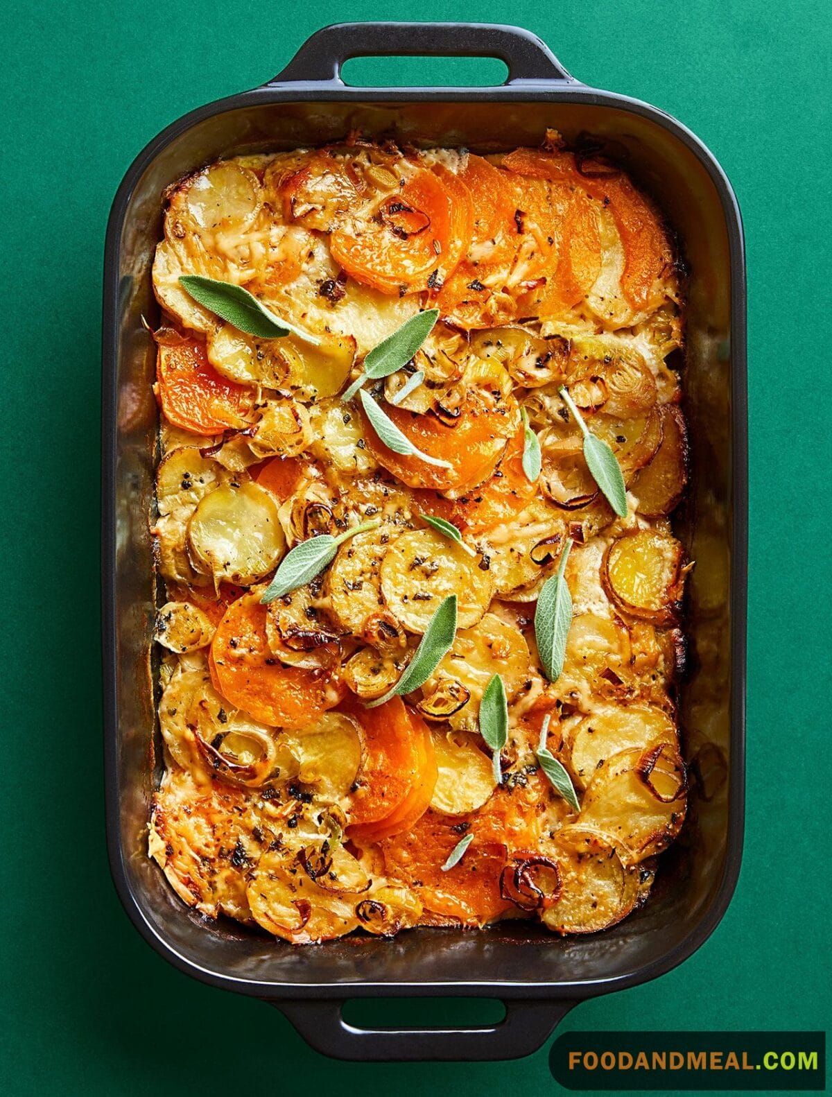 Poblano Potato Gratin