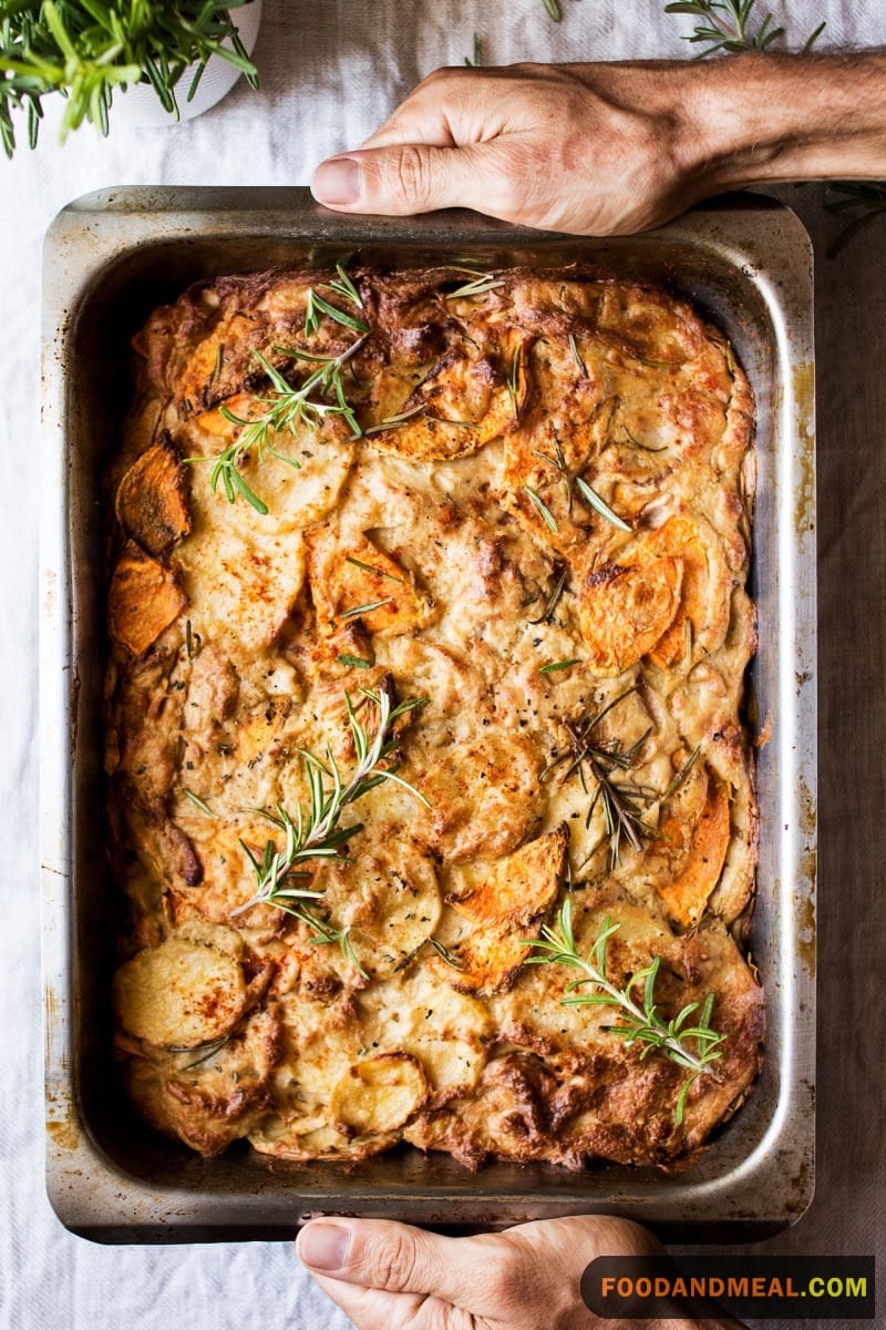 Poblano Potato Gratin