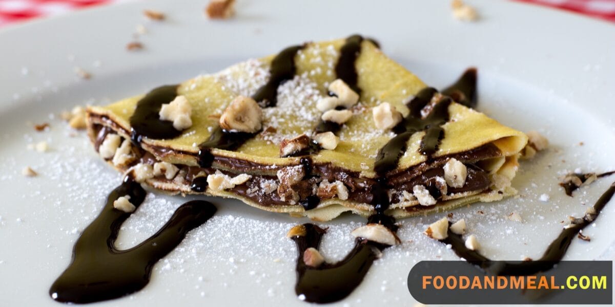 Chocolate Hazelnut Crepes