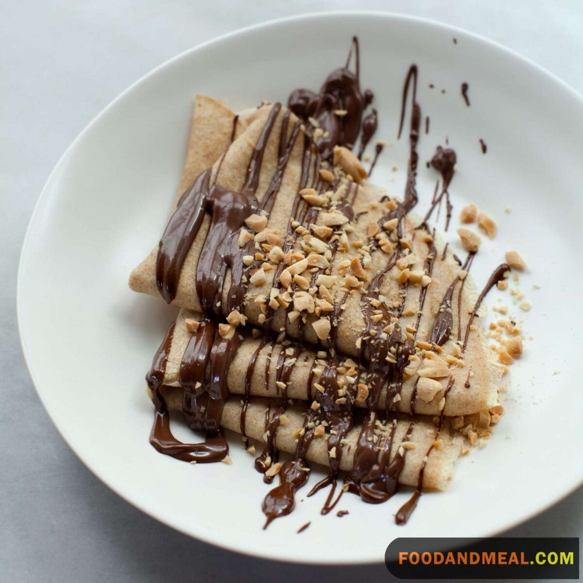 Chocolate Hazelnut Crepes