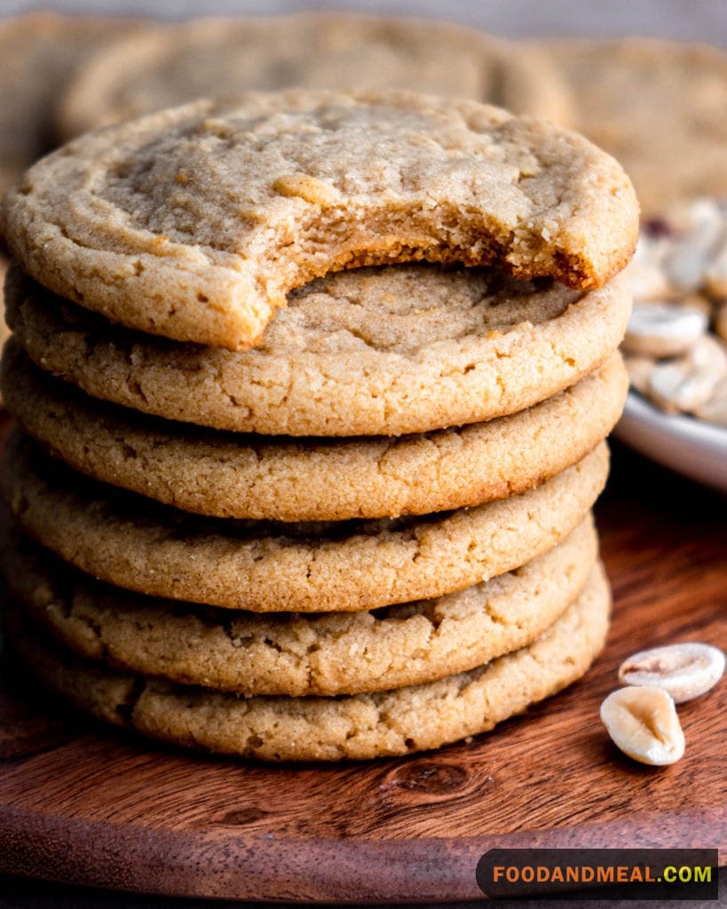 Chewy Peanut Butter Cookies