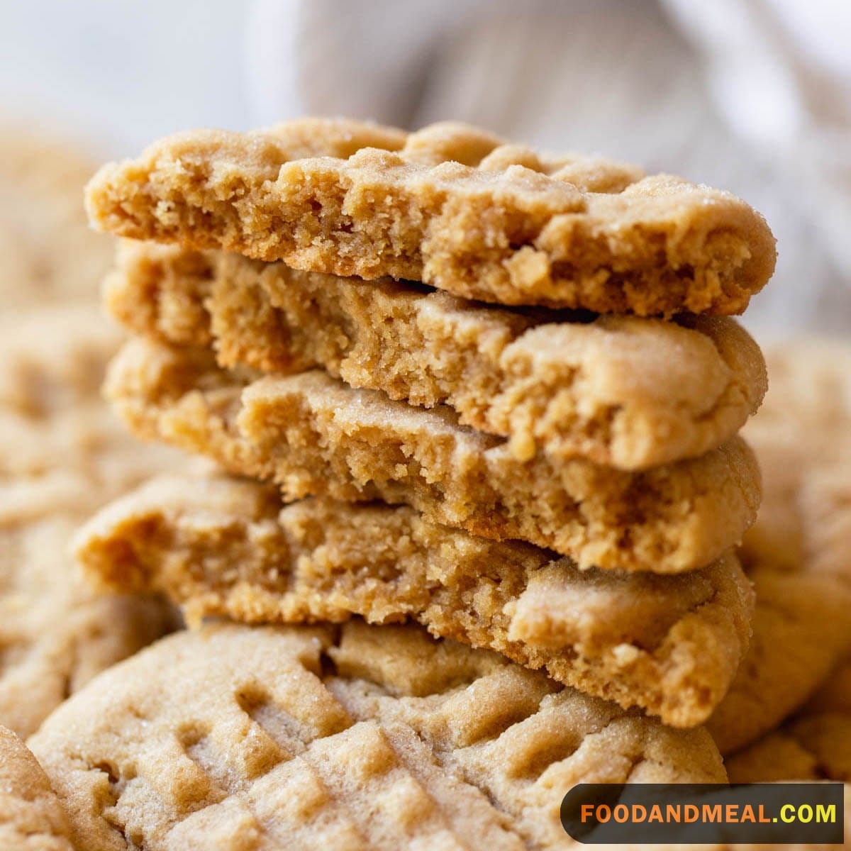 Chewy Peanut Butter Cookies