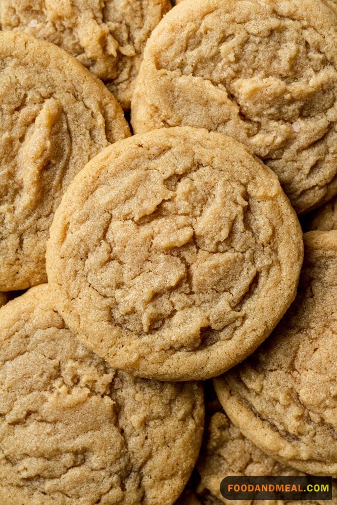 Chewy Peanut Butter Cookies