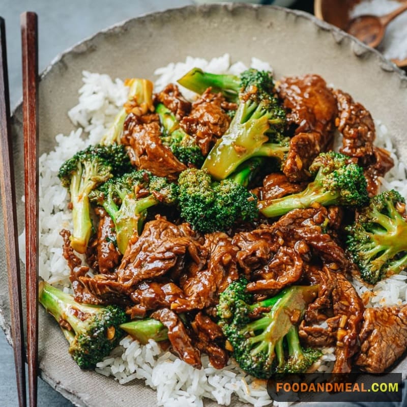 Beef and Broccoli Stir Fry