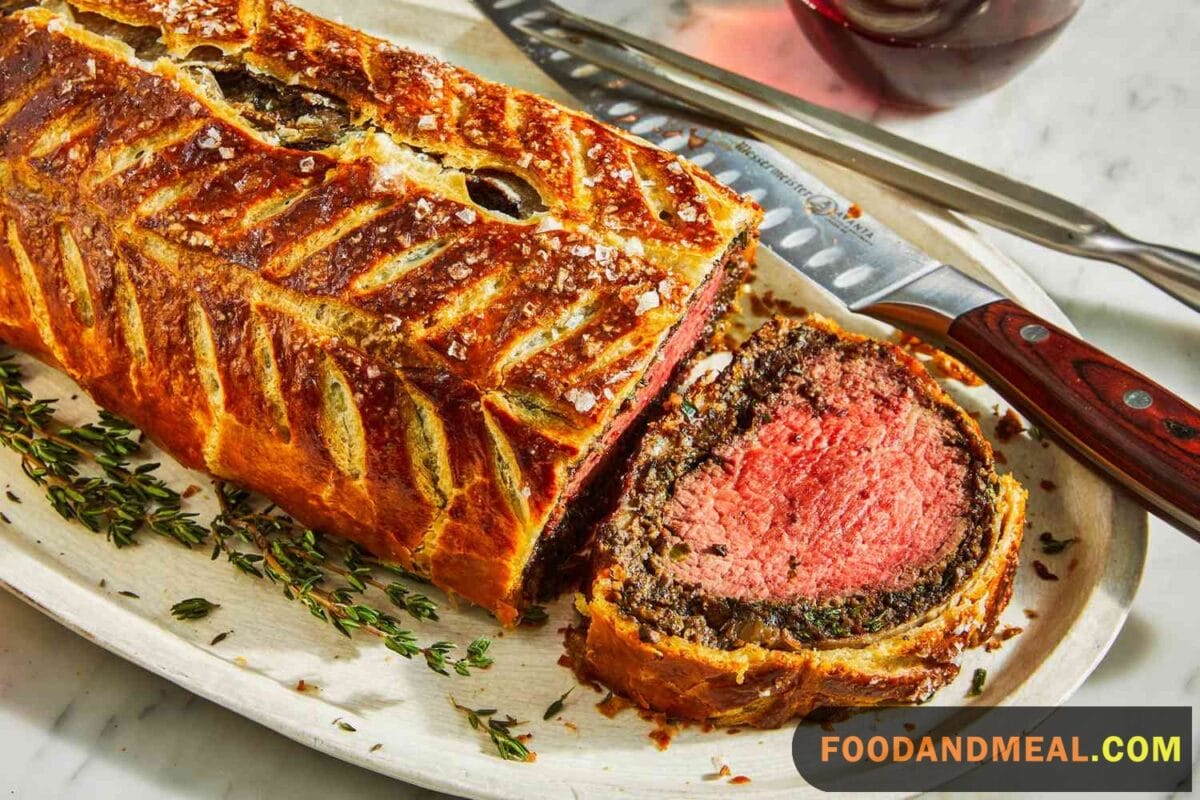 Beef Wellington Braciola