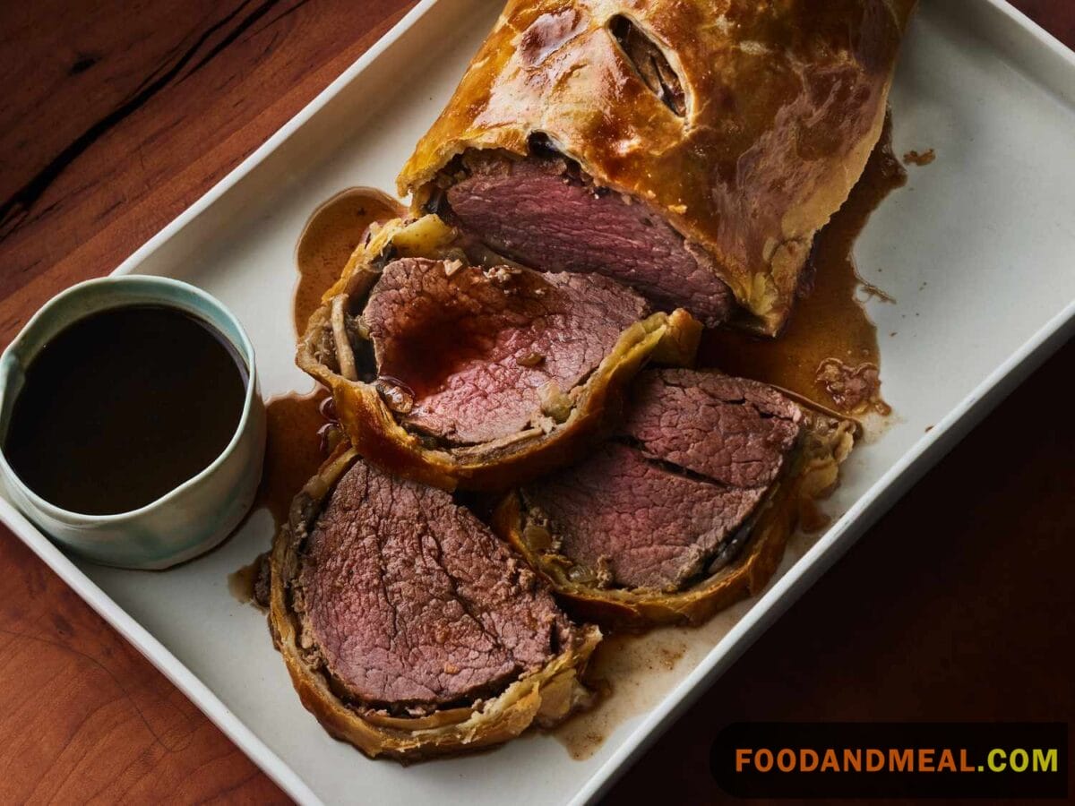 Beef Wellington Braciola