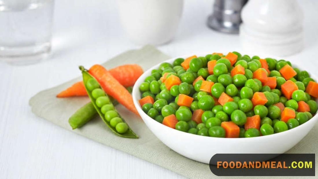 Browned Butter Peas and Carrots