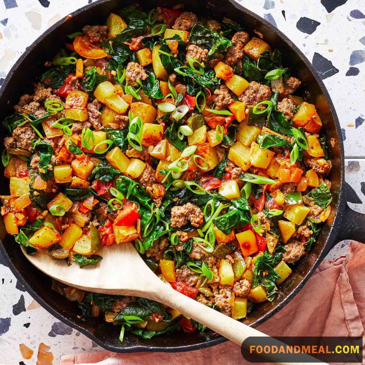 Beef And Potato Skillet