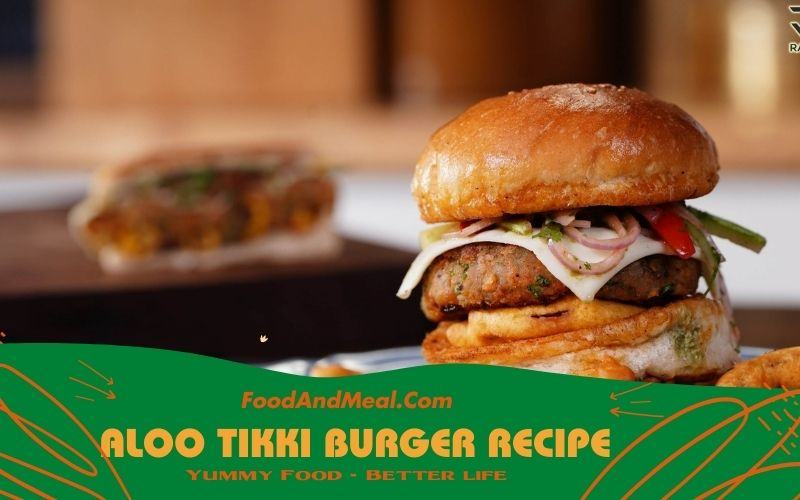 How to Make Homemade Potato Burger or Aloo Tikki Burger 7