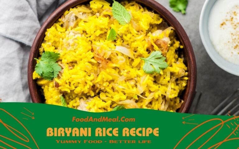 How to Prepare Biryani Rice or Biryani Chawal - Food and Meal