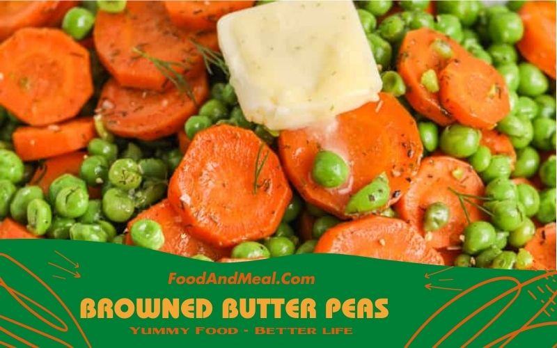 Browned Butter Peas Recipe