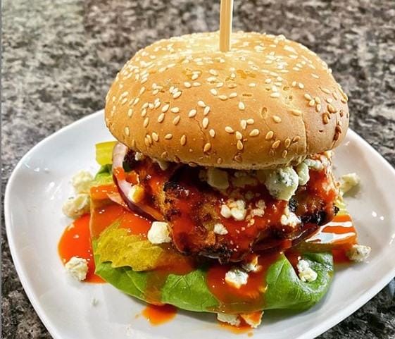 Grilled Buffalo Chicken Sandwich