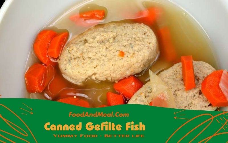 Canned Gefilte Fish recipe