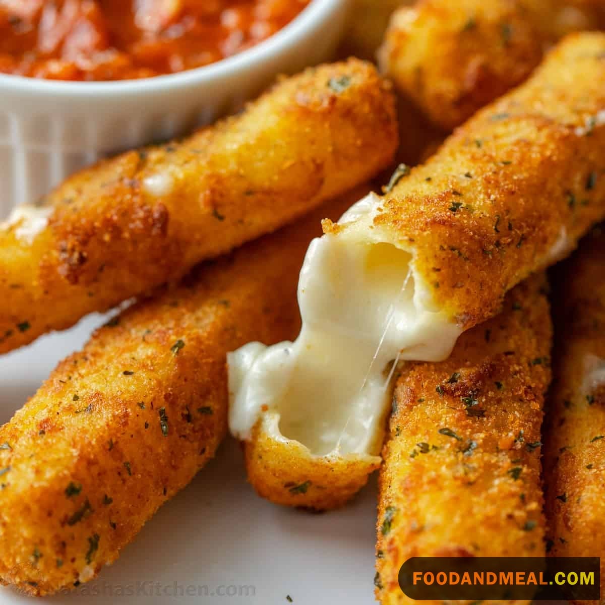 The art of crafting the perfect Mozzarella Stick - in action!