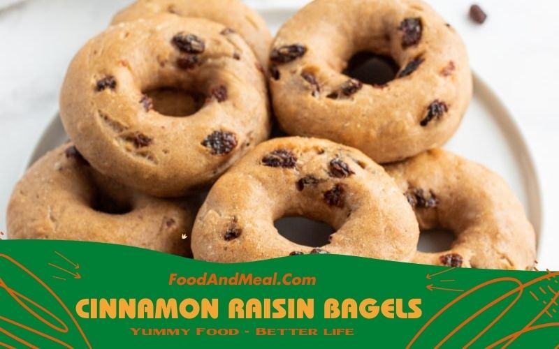 Cinnamon Raisin Bagels