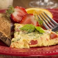 How to Make Turkey Sausage, Broccoli and Tomato Crustless Quiche 2 how to cook crustless quiche