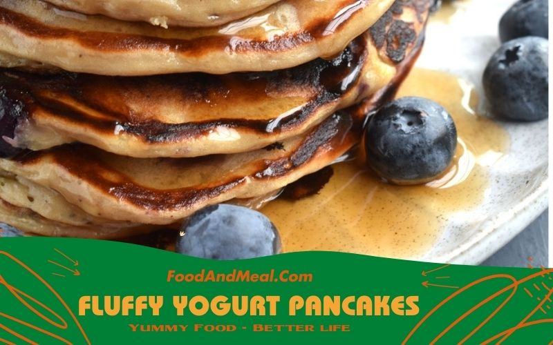 How to Cook Fluffy Greek Yogurt Pancakes the top 01 Easy Way - Food and Meal