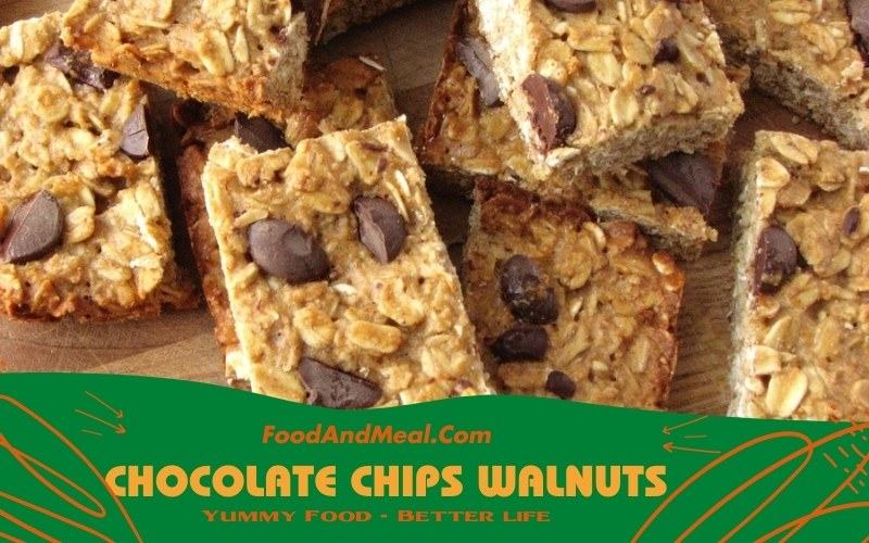 How To Make Granola Bars Chocolate Chips Walnuts - Best Granola Recipe 1