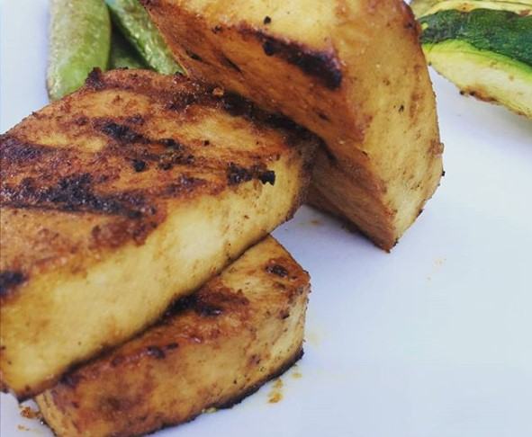 grill tofu