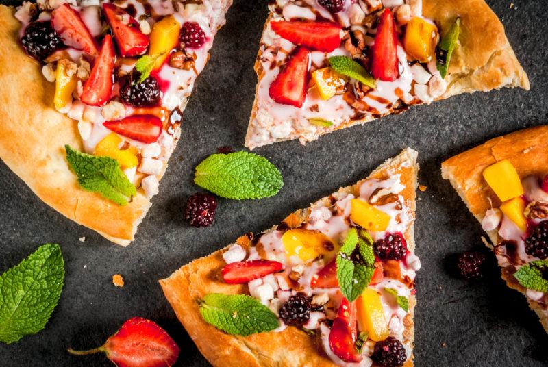 How To Include Strawberries In Your Berry Breakfast Pizza