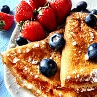 Homemade Blueberry Crepes Flavors of Summer 2 How to Make Blueberry Crepes