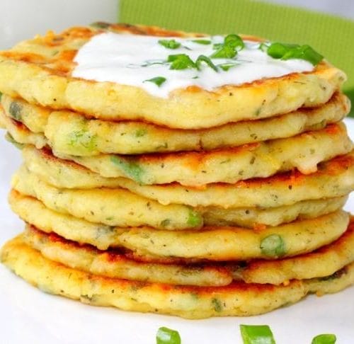 Effortless Cooking with 100+ Multi-Cooker Recipes 14 Cheesy Leftover Mashed Potato Pancakes