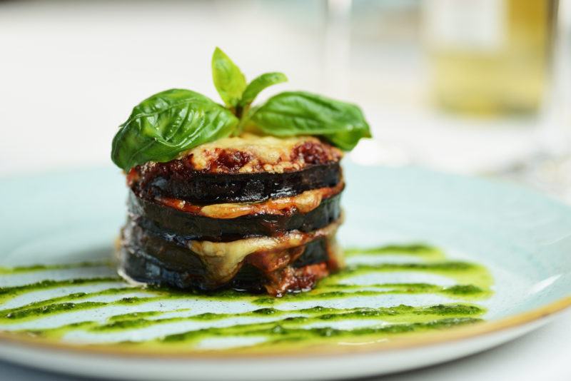 How To Make Pan-Cooked Eggplant Parmesan Stacks