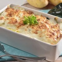 Poblano Potato Gratin