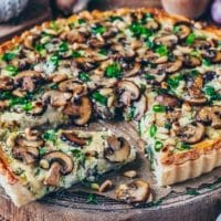 How to Make Polenta Crust Creamed Spinach Tart 2 How to Make Polenta Crust Creamed Spinach Tart