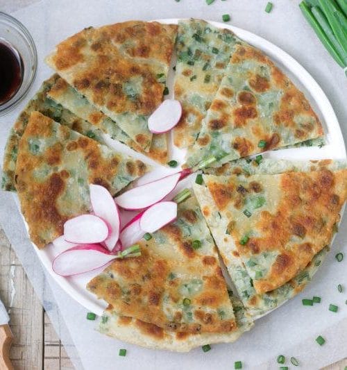 Scallion Pancakes With Onion
