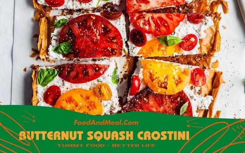 How To Make Pomegranate And Roasted Butternut Squash Crostini 5 How To Make Pomegranate And Roasted Butternut Squash Crostini 2