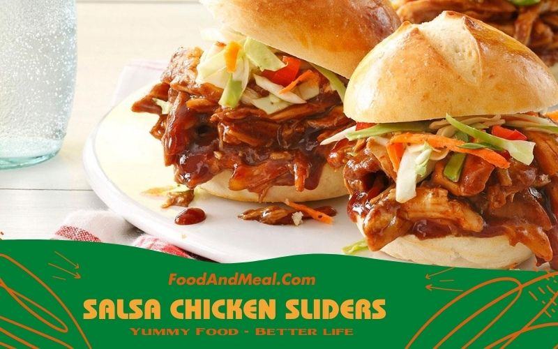 Salsa Chicken Sliders