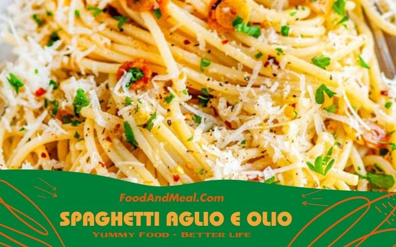 How To Prepare Spaghetti Aglio E Olio - 4 Easy Steps 1