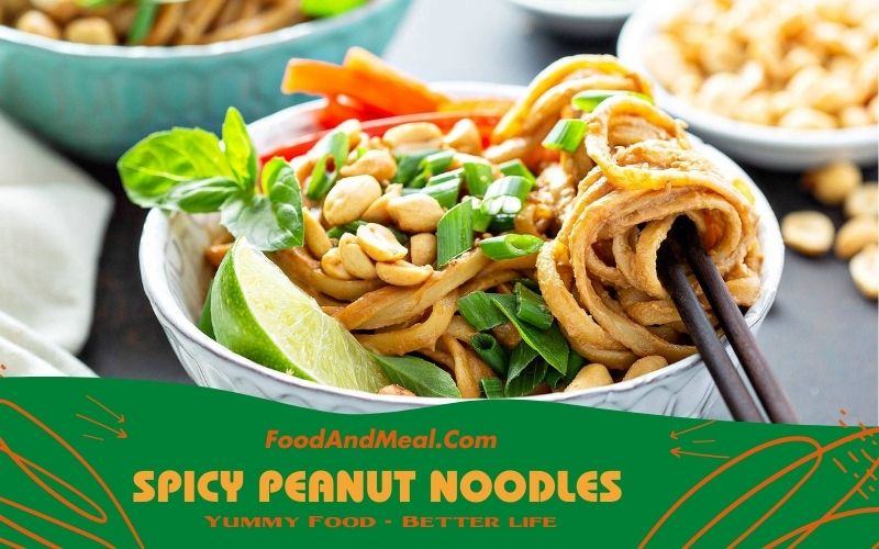 Spicy Peanut Noodles