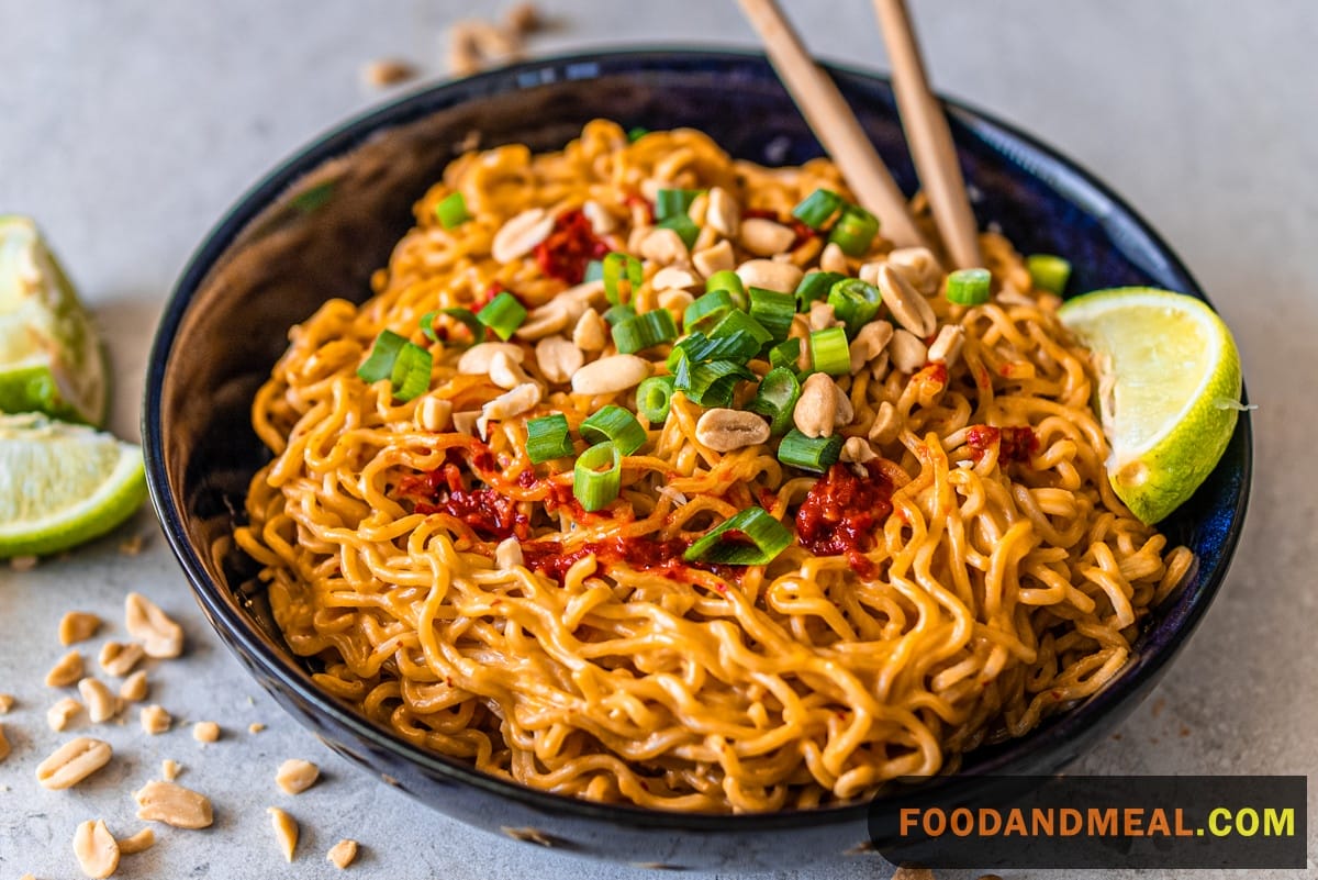 How To Make Spicy Peanut Noodles 8 Easy Steps 6 A Sip And A Bite: Perfect Beverage Pairings To Complement The Spice.