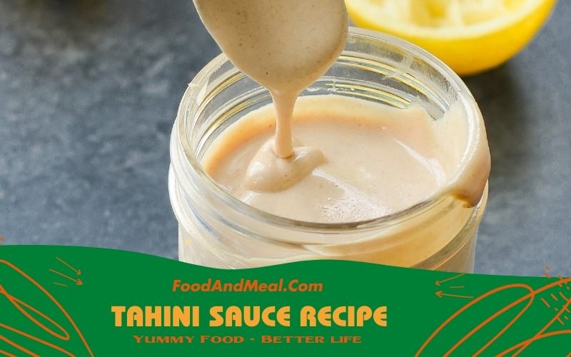 How to Cook Tahini Sauce ( Paste ) – 6 Easy Steps 1