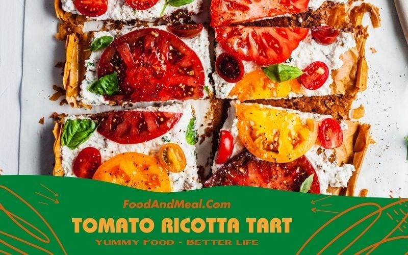 Tomato Ricotta Tart