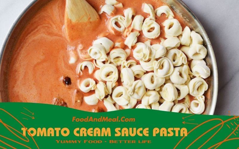 Tomato Cream Sauce Pasta