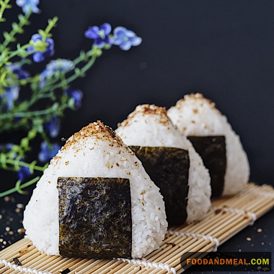 Gathering Of Flavors: An Onigiri Spread That'S Feast To The Eyes.