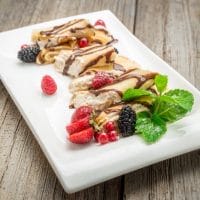 How to Make Blueberry Cream Cheese Crepes - 5 easy steps 2 How to Make Blueberry Cream Cheese Crepes