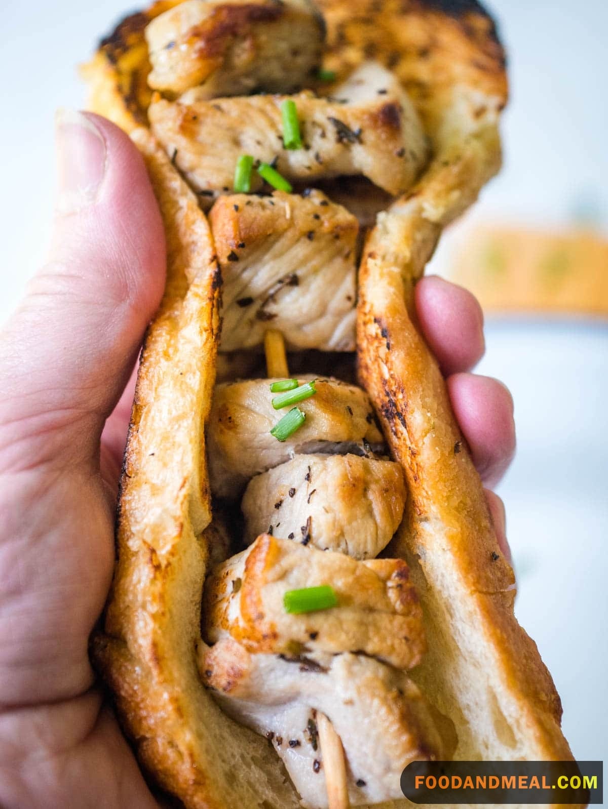 A toast to culinary passion: celebrating Chicken Spiedies in style.