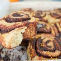 Chocolate Orange Sweet Rolls