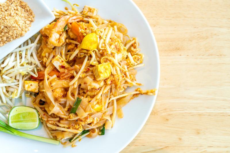 How To Cook Pad Thai - Fried Rice Noodles 7 Pad Thai - Thai Fried Rice Noodle