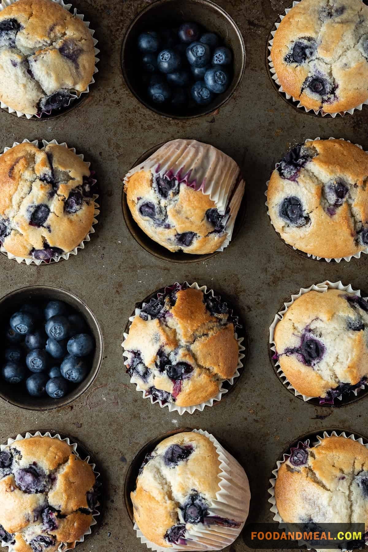 Vegan Blueberry Muffins