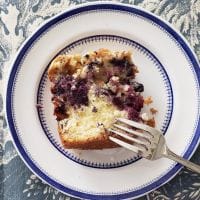 Blueberry Sour Cream Coffee Cake Recipe