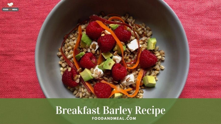 How to make Slow Cooker Breakfast Barley - 8 easy Steps 1