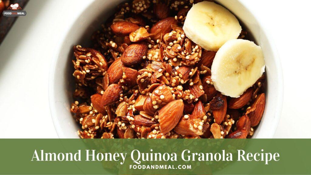 How To Make Gluten-Free Almond Honey Quinoa Granola 3