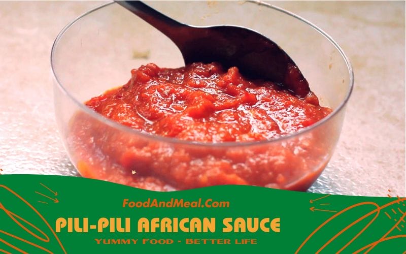 Pili Pili Sauce - A African Hot Sauce