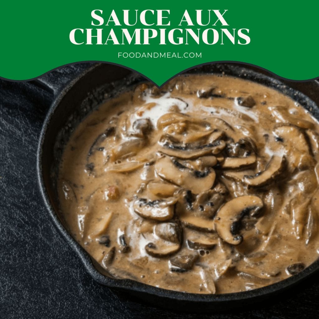 African Culinary Treasures: Sauce Aux Champignons Recipe 5 Garnishing tales: finishing touches that elevate the dish.